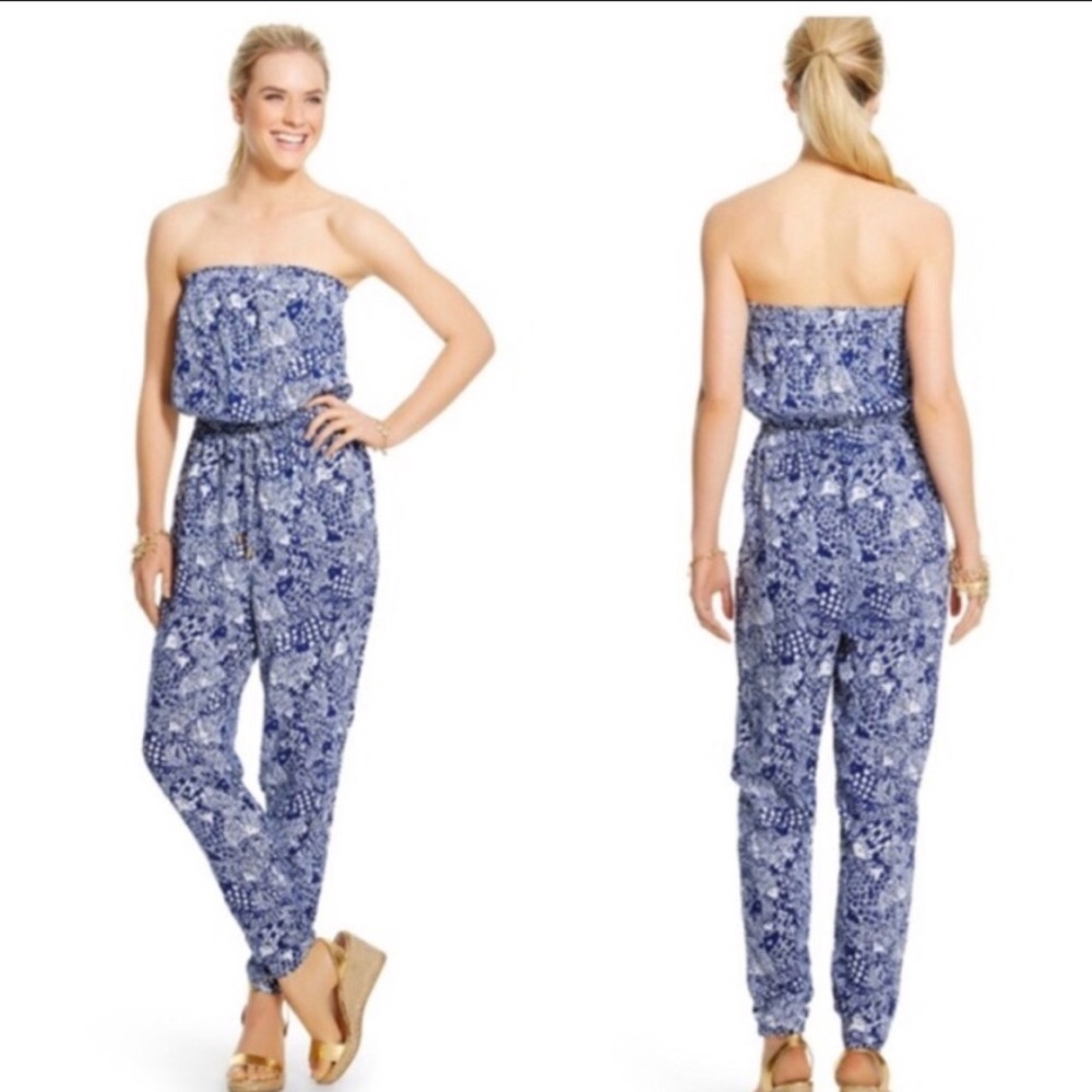 Lily Pulitzer by Target Navy Jumpsuit